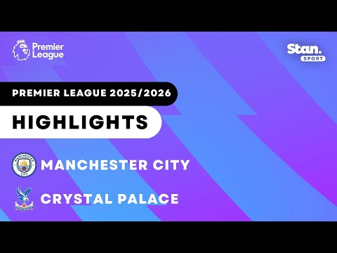 Manchester City v Crystal Palace | Highlights | Premier League 2025/26 thumbnail
