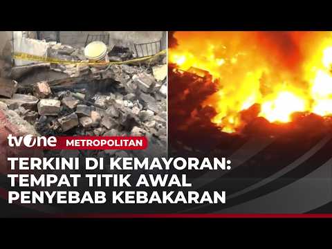 Kebakaran Pasar dan Permukiman di Kemayoran, 6 Warga Dievakuasi ke RS | Metropolitan thumbnail