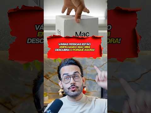 😱 Mac Mini está ESGOTANDO no mundo inteiro e por um GRANDE motivo! thumbnail