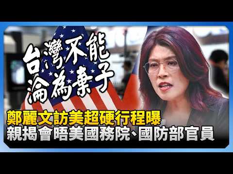 鄭麗文訪美超硬行程曝！　親揭會晤美國務院、國防部官員@ChinaTimes thumbnail