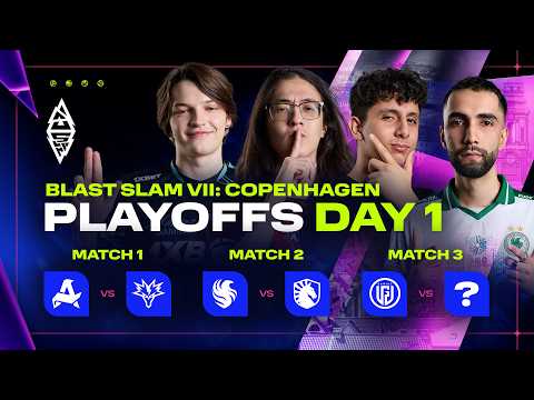 BLAST SLAM VII: Copenhagen, Playoffs, Day 1 - Dota 2 LIVE thumbnail