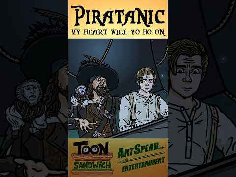 Pirates rescue Titanic - TOON SANDWICH #funny #crossover #pirates #titanic #fanfiction #animation thumbnail
