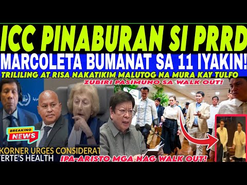 BREAKING SAWAKAS PRRD PINABURAN PALAYAIN ng ICC TULFO PINAGMUMURA si RISA at TRILILING? #prrd#vpsara thumbnail
