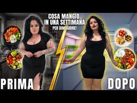 COSA MANGIO DAVVERO IN UNA SETTIMANA! |chiara paradisi thumbnail