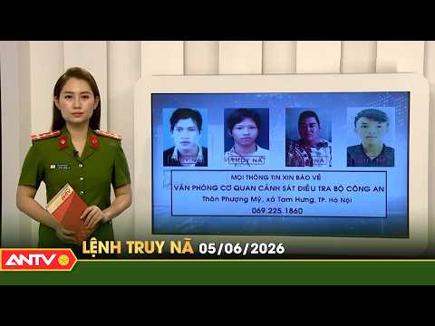 Lệnh truy nã 5/6 | Tin khẩn cấp | ANTV thumbnail