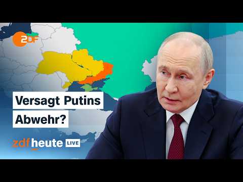 Ukrainische Drohnenangriffe: Wie der Krieg nach Moskau kommt | ZDFheute live thumbnail