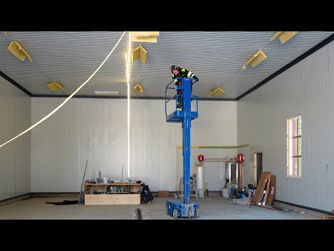 Garage Build: Ceiling installed & Lake Heat System Started thumbnail