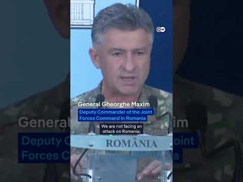 Russian drone crashes into Romanian apartment block | DW News thumbnail