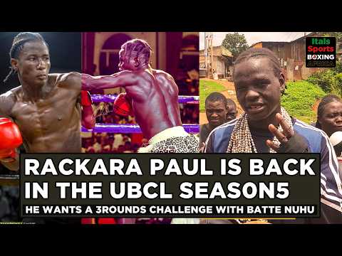 RACKARA PAUL IS BACK IN THE UGANDA BOXING CHAMPIONS LEAGUE, SEASON 5. #rackarapaul thumbnail