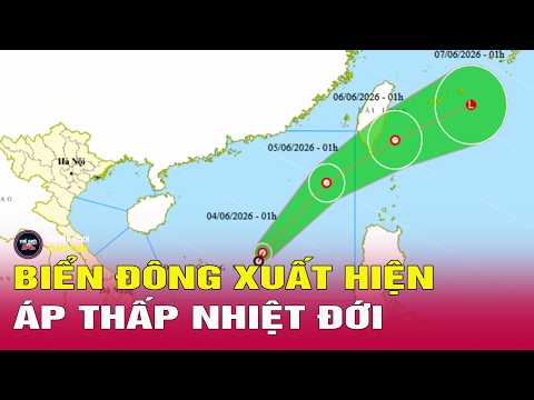 Biển Đông xuất hiện áp thấp nhiệt đới đầu tiên năm 2026, dự báo khả năng đổ bộ Việt Nam thế nào? thumbnail