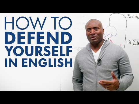 How to Defend Yourself in English thumbnail
