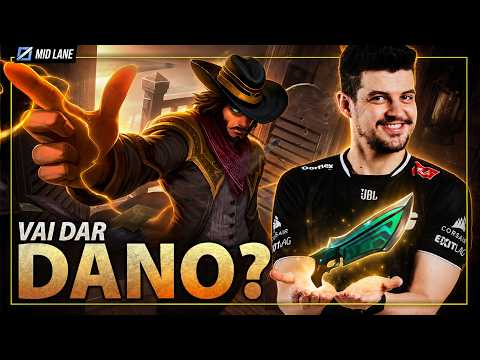 Twisted Fate de PISTOLA HEXTECH e ELETROCUTAR! Acabou o problema de DANO? thumbnail