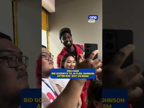 PBA fans bid goodbye to Jaylen Johnson after ROS’ semis exit vs BGSM | #OSOnTheSpot thumbnail