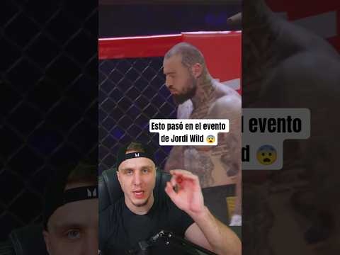 Esto pasó en el evento de Jordi Wild 2026 #mma #ufc #boxing #gym thumbnail
