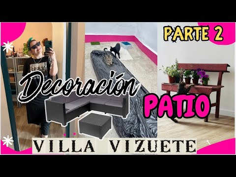TENEMOS CESPED Y SOFÁ ENORME PARA PATIO/JARDÍN 💕 PARTE 2 #villavizuete #VIZUREFORMAS⎥Monica Vizuete thumbnail