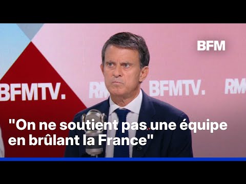 Débordements après le sacre du PSG: pour Manuel Valls réclame "des peines plus lourdes" thumbnail