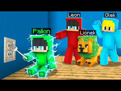 JESTEM NAJGORSZYM DZIECKIEM OLKA i LEONA w Minecraft! *śmieszne* thumbnail