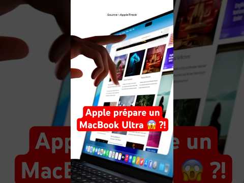 Apple prépare un MacBook Ultra 😱 ?! #apple #macbook #macbookpro #rumeur #innovation thumbnail