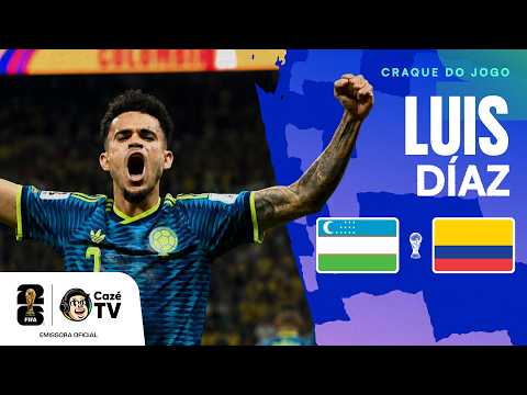 SUBESTIMADO! TODOS OS LANCES DE LUIS DÍAZ EM UZBEQUISTÃO X COLÔMBIA | COPA DO MUNDO | 1ª RODADA thumbnail