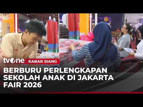 Masuki Tahun Ajaran Baru, Kebutuhan Sekolah di PRJ Diserbu Pembeli | Kabar Siang thumbnail