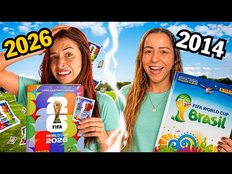 Tentamos completar 3 álbuns da Copa do Mundo em 24 horas — uma de nós não conseguiu!! thumbnail