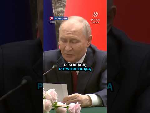 Rosja wasalem Chin? Putin pokazał w Pekinie swoją słabość thumbnail