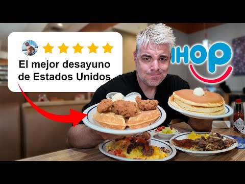 COMIENDO TODA la CARTA de la FRANQUICIA MÁS CALÓRICA de ESTADOS UNIDOS *DESAYUNOS IPHOP 24H* thumbnail