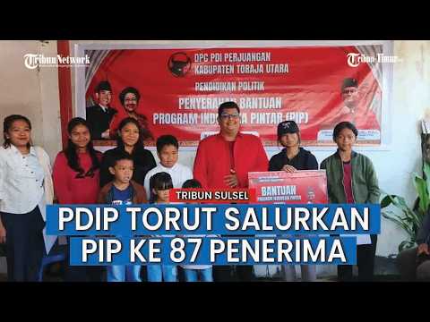 Tak Punya Keterwakilan DPR RI Dapil Sulsel III, PDI-P Toraja Utara Salurkan PIP thumbnail