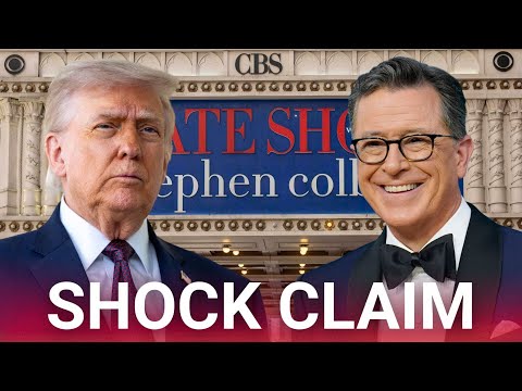 Bombshell claim alleges Trump was personally involved in Stephen Colbert’s late-night cancellation thumbnail