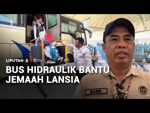 Keren! Jemaah Haji Lansia & Disabilitas Indonesia Mudah Beribadah Naik Bus Hidraulik | Liputan 6 thumbnail