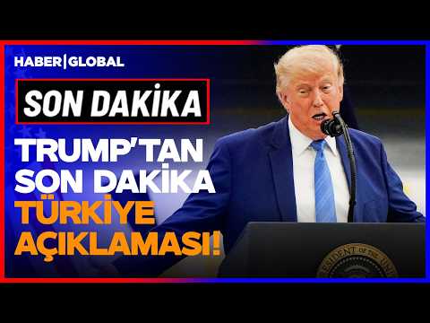 RESMEN AÇIKLADI! Son Dakika ABD Başkanı Donald Trump'tan Türkiye Çıkışı! thumbnail