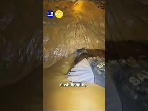 Five people found alive trapped in Laos cave | 9 News Australia thumbnail