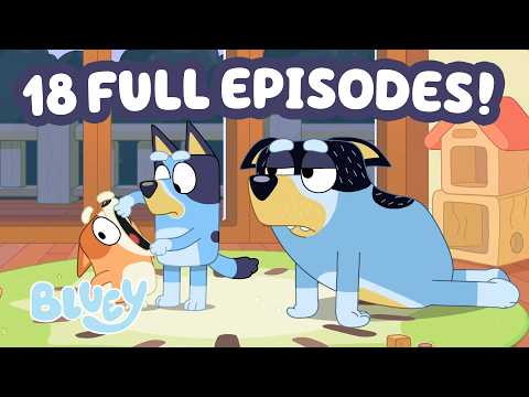 ULTIMATE Bluey Full Episode Compilation! 🤩 💙 | 18 FULL EPISODE COLLECTION | Seasons 1-3 ✨ | Bluey thumbnail