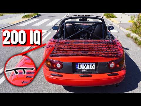 I Put 100 Spoilers On My Car (For Science) thumbnail