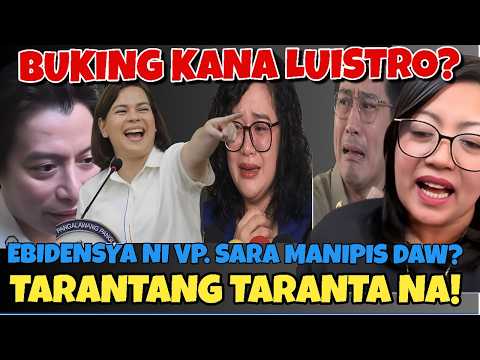 KAPAPASOK LANG! EBIDENSYA NI VP MANIPIS DAW PERO NAGPAPANIC NA ANG MGA DUROBO? BUKING KANA LUISTRO? thumbnail