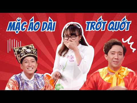 Mặc áo dài là trớt quớt! Nữ thí sinh vừa bước ra là BGK thấy có triệu chứng | DQC thumbnail