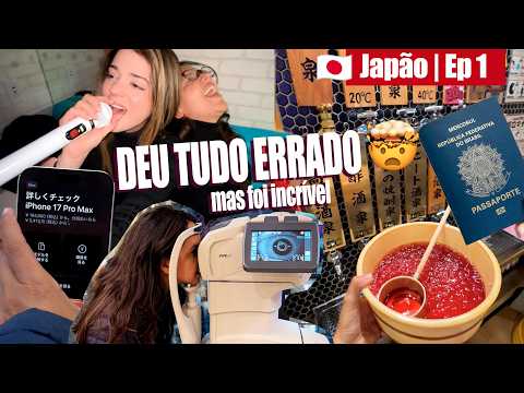 24h no Japão: PASSAPORTE perdido + Comprinhas | Vlog do Japão Ep 1 thumbnail