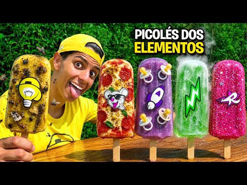 FIZ OS PICOLÉS DOS ELEMENTOS *Os Rosa gostaram ? thumbnail