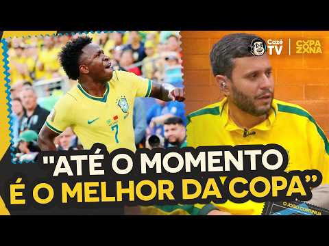 O MELHOR DA COPA ATÉ AGORA? VINI JR É ELEITO JOGADOR DA PARTIDA MAIS UMA VEZ | COPAZONA thumbnail