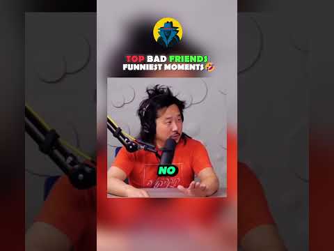 Bad Friends Funniest Moments🤣 #viralvideo #funny #interestingclips #viralshort #podcast #badfriends thumbnail