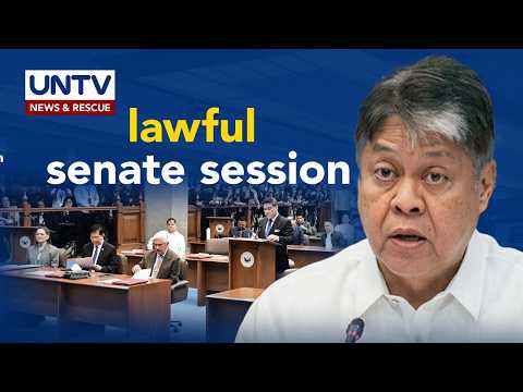 Senator Kiko Pangilinan outlined the reasons supporting the legitimacy of the Senate's new majority thumbnail