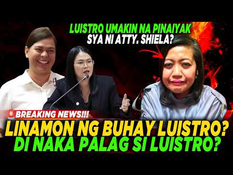 ABUGADO NI VP SARA LINAMON NG BUHAY SI LUISTRO! PAHIYA SI BAKULAW KAY PINKY LUISTRO! thumbnail