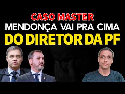 ANDRÉ MENDONÇA suspeita que Diretor da PF do LULA está envolvido no caso MASTER thumbnail
