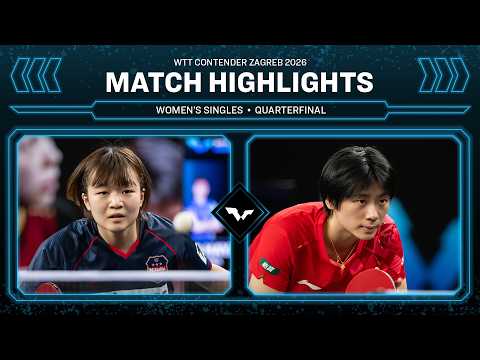 Sakura Yokoi vs Chen Yi | WS QF | #WTTZagreb 2026 thumbnail