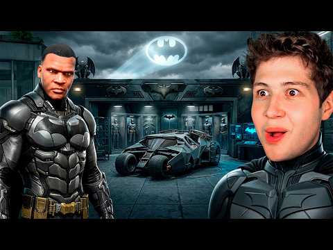 CONVERTÍ la CASA de FRANKLIN en la BASE de BATMAN en GTA 5! 🏡🦇 (Mods) thumbnail