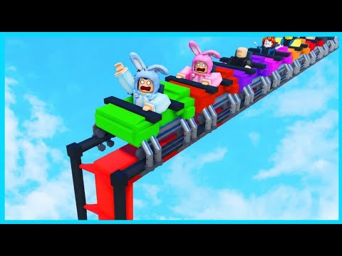 MIPAN & ZUZUZU Naik Wahana Bermain Paling Seram Di Dunia! ROBLOX thumbnail
