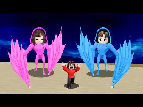 Popo Dan Mimi Jadi Kelelawar Karena Kak Yuta Dan Kak Mio || ROBLOX thumbnail