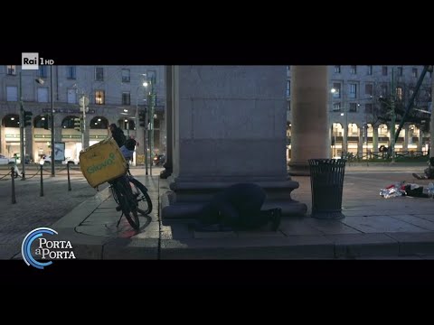 "Caporalato digitale": una notte da rider a Milano - Porta a porta 10/06/2026 thumbnail