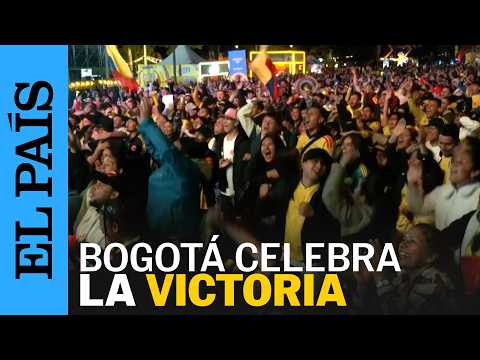 MUNDIAL 2026 | Aficionados COLOMBIANOS celebran en BOGOTÁ la victoria ante UZBEKISTÁN | EL PAÍS thumbnail
