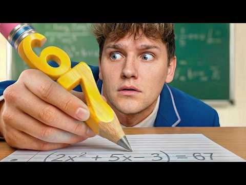 I Tested the World's WEIRDEST School Products thumbnail